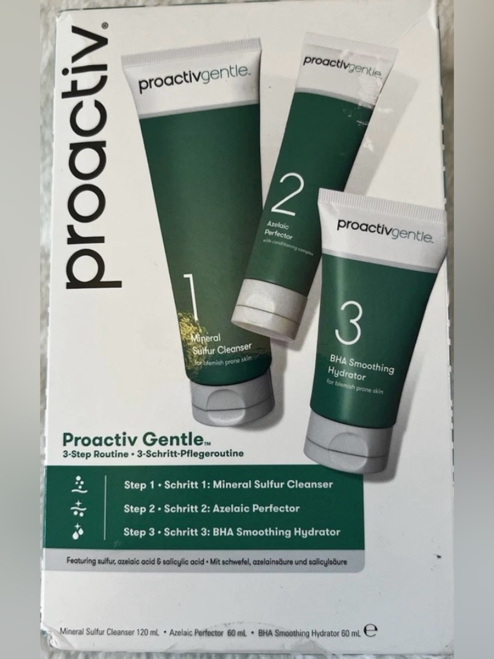 Proactiv Gentle 3-Step Kit - Green and White